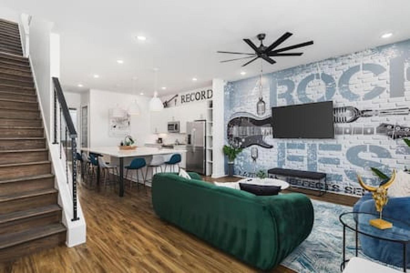 Spacious Home With Large Patio Rooftop Deck And Garage Нашвілл Екстер'єр фото